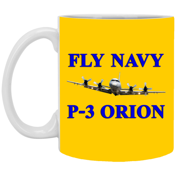 Fly Navy P-3 1 Mug - 11oz