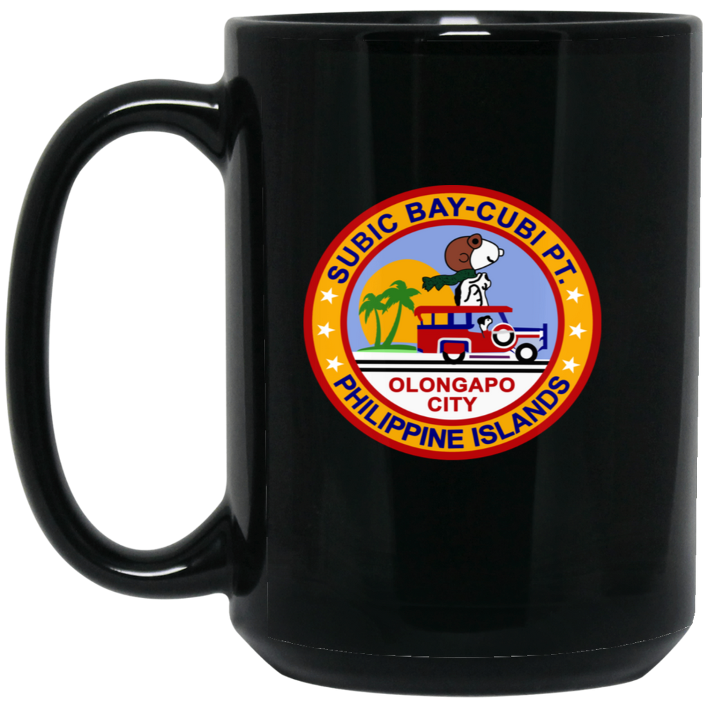 Subic Cubi Pt 01 Black Mug - 15oz