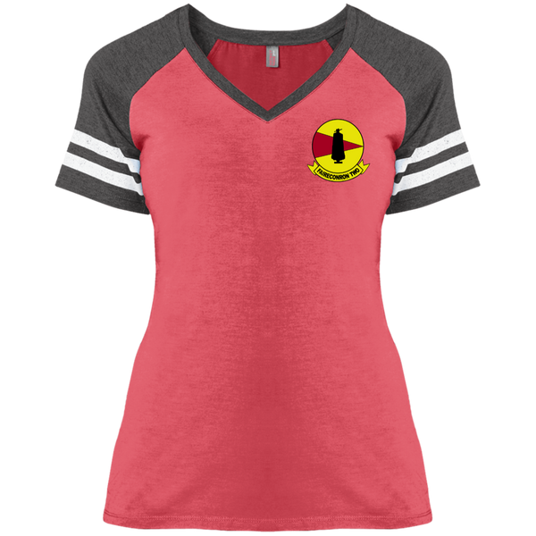 VQ 02 1c Ladies' Game V-Neck T-Shirt