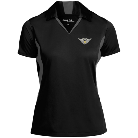 Combat Air 1a Ladies' Colorblock Performance Polo