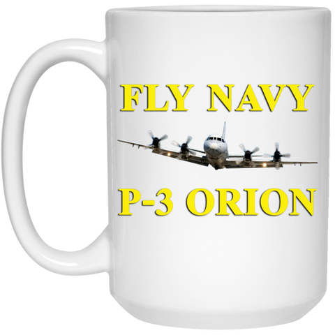 Fly Navy P-3 3 Mug - 15oz