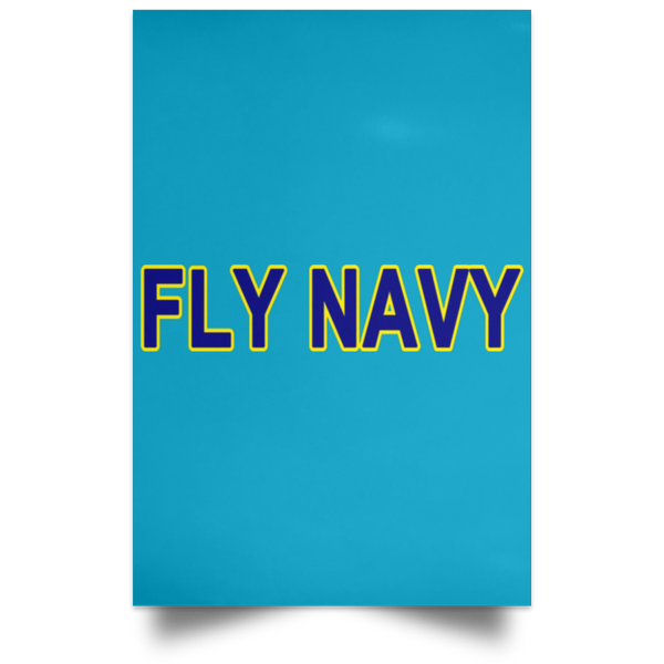 Fly Navy 2 Poster - Portrait