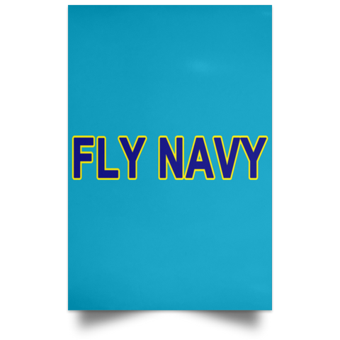 Fly Navy 2 Poster - Portrait