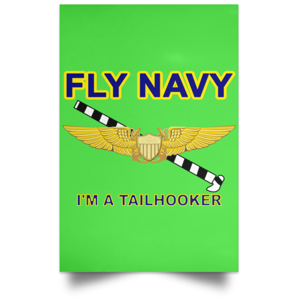 Fly Navy Tailhooker 3 Poster - Portrait