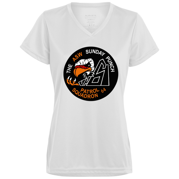 VP 64 1 Ladies’ Moisture-Wicking V-Neck Tee