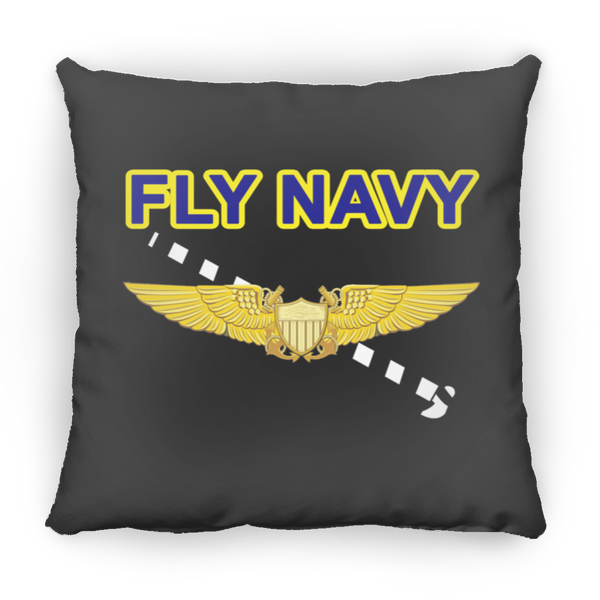 Fly Navy Tailhook 3 Pillow - Medium Square