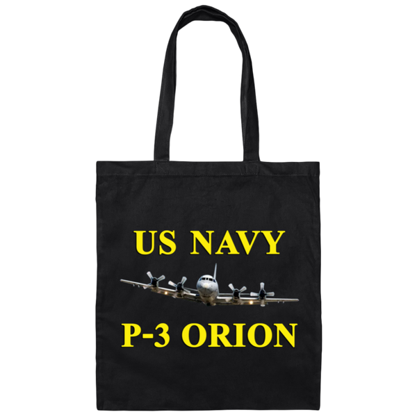 US Navy P-3 3 Canvas Tote Bag