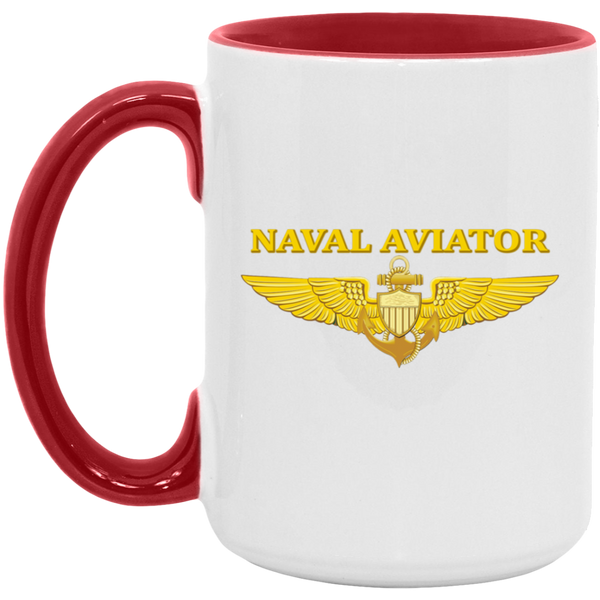 Aviator 2 Accent Mug - 15oz