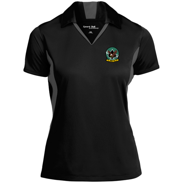 HSL 34 1 Ladies' Colorblock Performance Polo