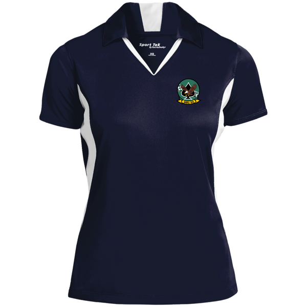 HSL 34 1 Ladies' Colorblock Performance Polo