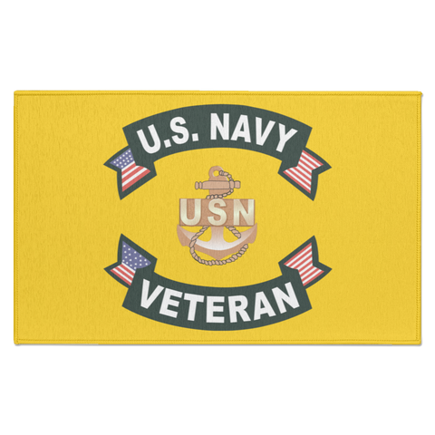 Navy Vet 1 Indoor Doormat