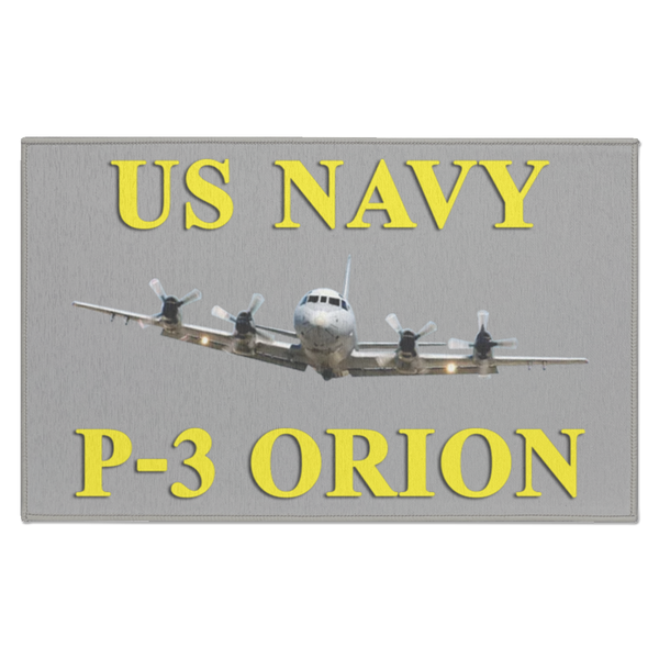 US Navy P-3 3 Indoor Doormat