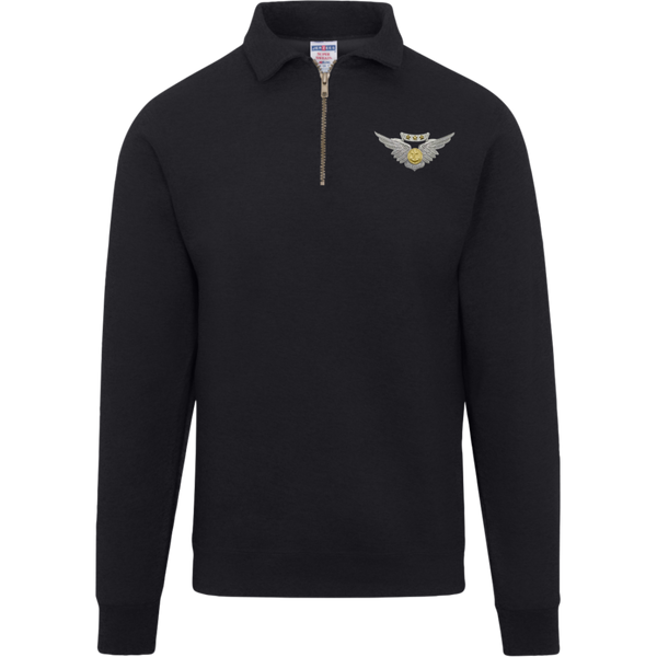 Combat Air 1 Jerzees Fleece Quarter Zip Pullover