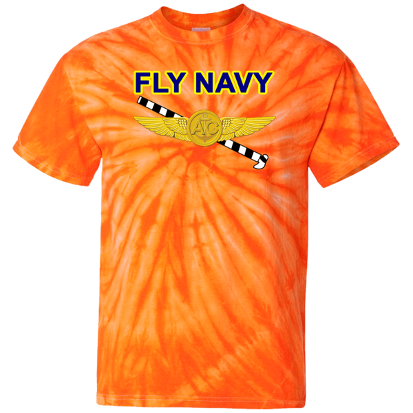 Fly Navy Tailhook 2 Cotton Tie Dye T-Shirt