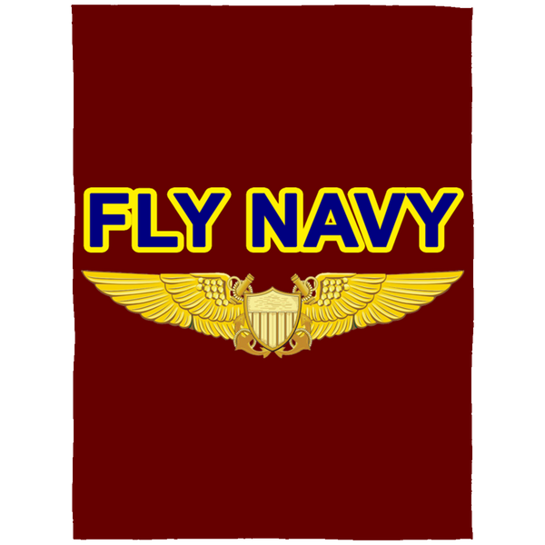 Fly Navy NFO Blanket - Arctic Fleece 60x80