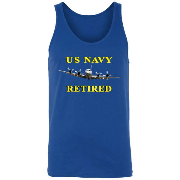 Navy Retired 1 Unisex Tank