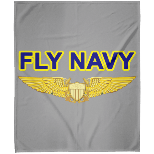 Fly Navy NFO Blanket - Arctic Fleece 50x60