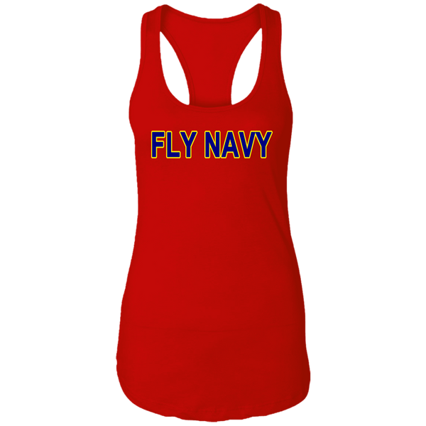 Fly Navy 2 Ladies' Ideal Racerback Tank