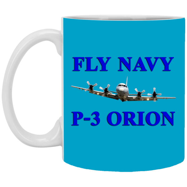 Fly Navy P-3 1 Mug - 11oz