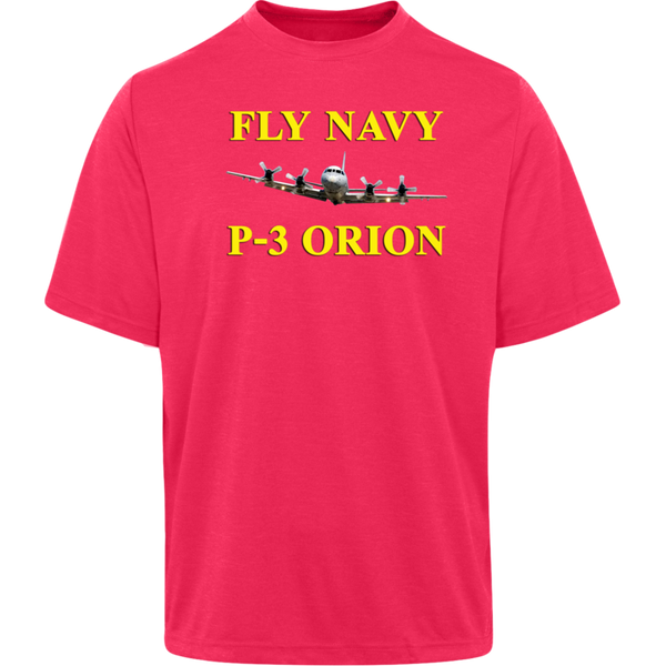 Fly Navy P-3 3 Team 365 Heather T-Shirt