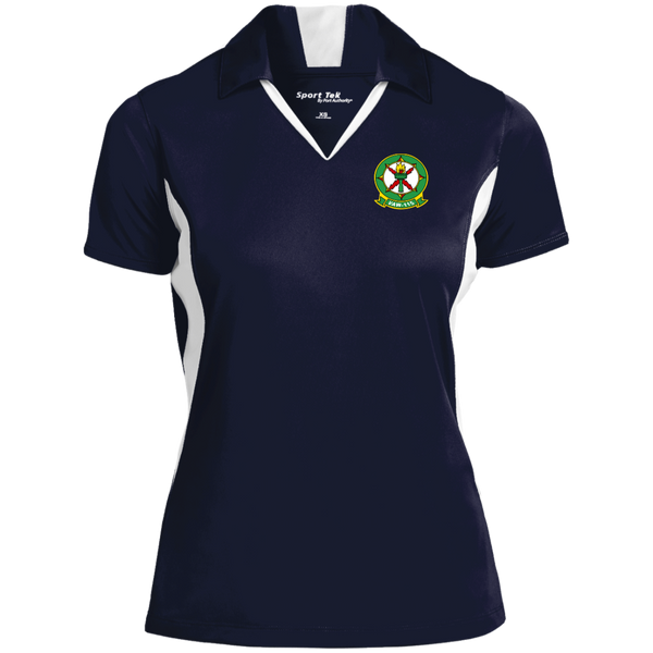 VAW 115 Ladies' Colorblock Performance Polo