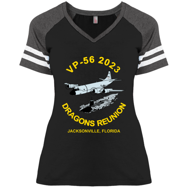 VP 56 2023 R4 Ladies' Game V-Neck T-Shirt