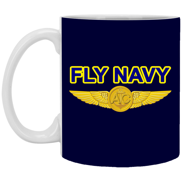 Fly Navy Aircrew Mug - 11oz