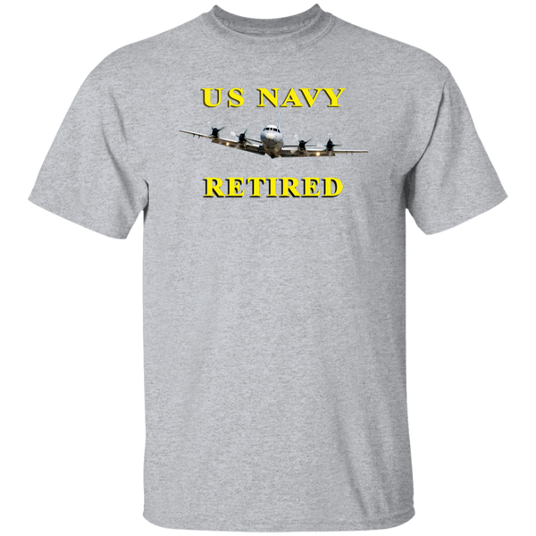 Navy Retired 1 Custom Ultra Cotton T-Shirt