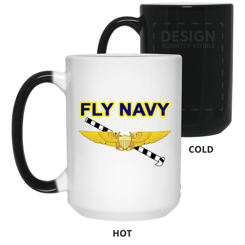 Fly Navy Tailhook 3 Color Changing Mug - 15oz