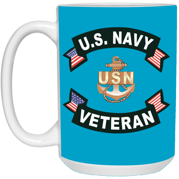 Navy Vet 1 Mug - 15oz