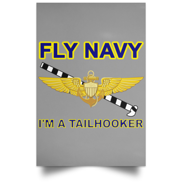 Fly Navy Tailhooker 1 Poster - Portrait