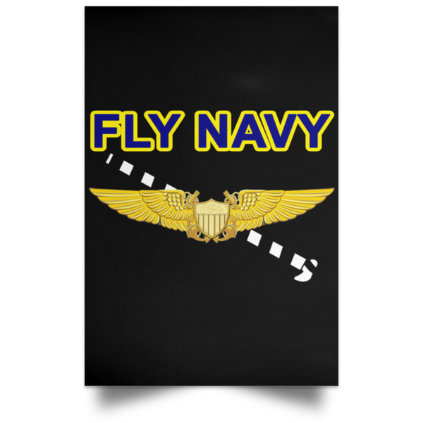 Fly Navy Tailhook 3 Poster - Portrait