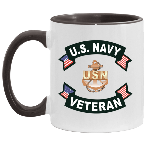 Navy Vet 1 Accent Mug - 11oz