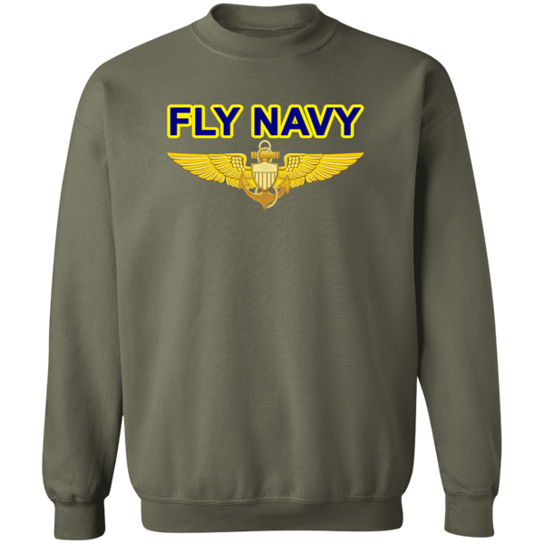 P-3C 2 Fly Aviator Crewneck Pullover Sweatshirt