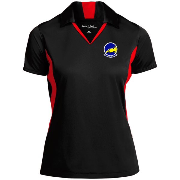 VAW 112 Ladies' Colorblock Performance Polo