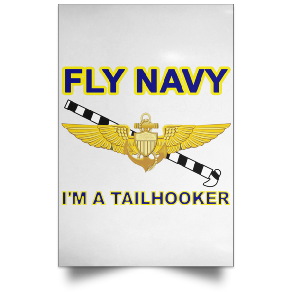 Fly Navy Tailhooker 1 Poster - Portrait