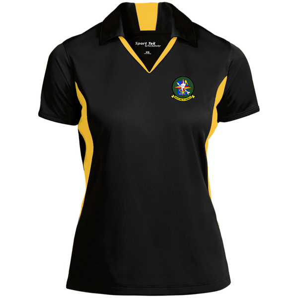 HSL 31 1 Ladies' Colorblock Performance Polo