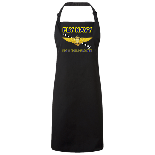 Fly Navy Tailhooker 1 Unisex Bib Apron