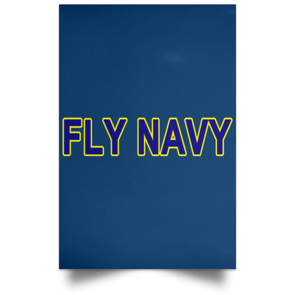 Fly Navy 2 Poster - Portrait