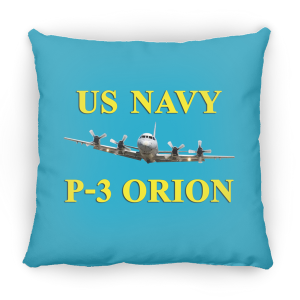 US Navy P-3 3 Pillow - Small Square