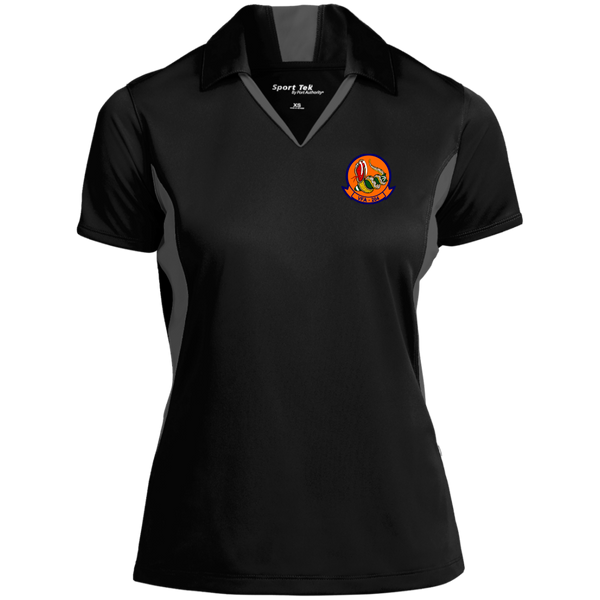 VFA 204 1 Ladies' Colorblock Performance Polo