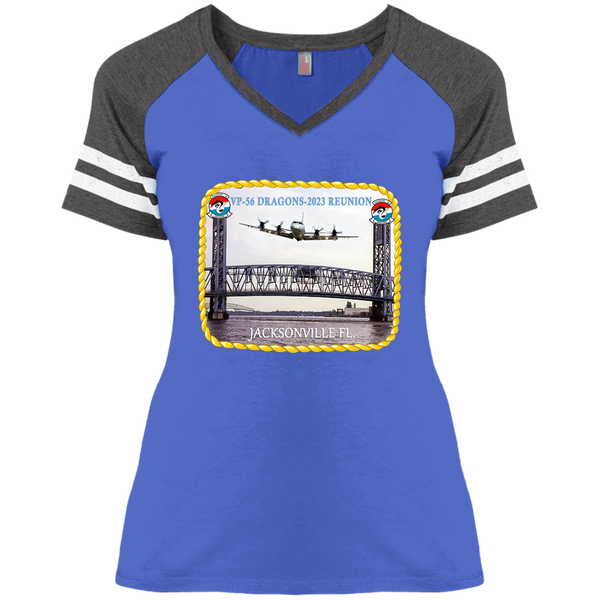 VP 56 2023 R1 Ladies' Game V-Neck T-Shirt