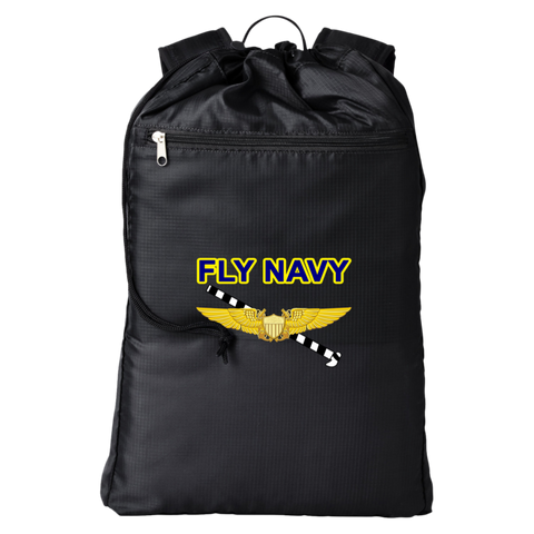 Fly Navy Tailhook 3 Getaway Cinchback Backpack