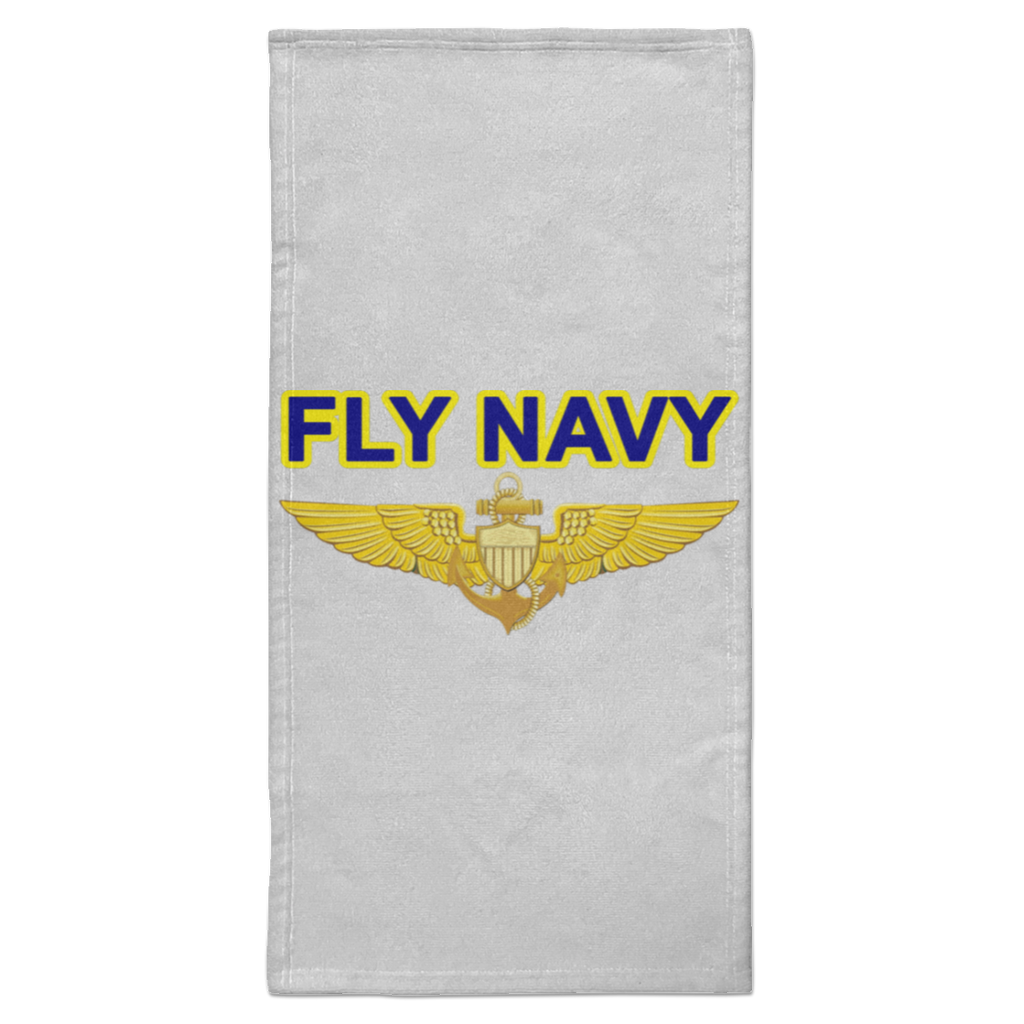 Fly Navy Aviator Hand Towel - 15x30