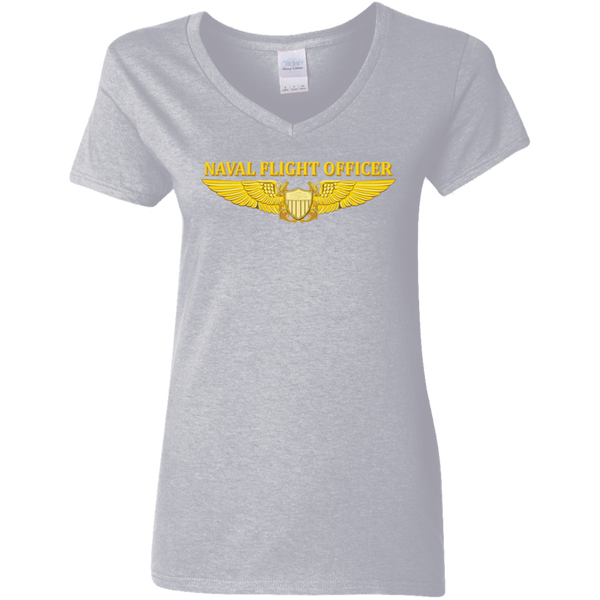 NFO 3 Ladies' V-Neck T-Shirt