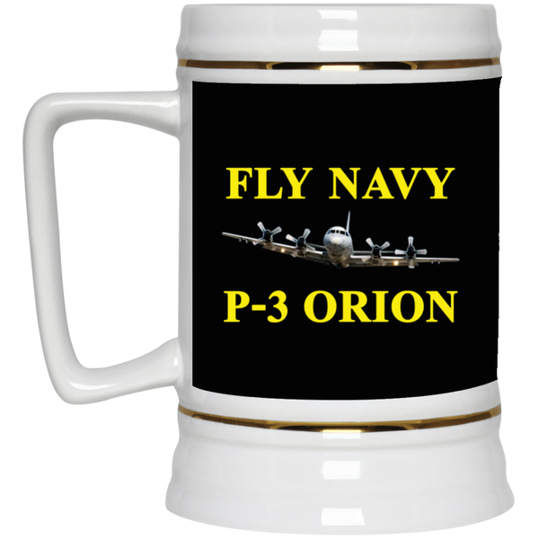 Fly Navy P-3 3 Beer Stein - 22oz