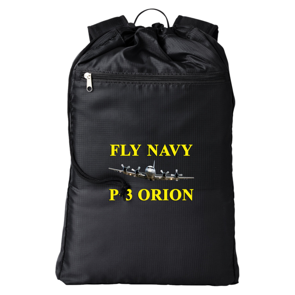 Fly Navy P-3 3 Getaway Cinchback Backpack