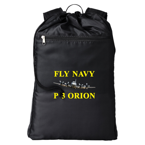 Fly Navy P-3 3 Getaway Cinchback Backpack