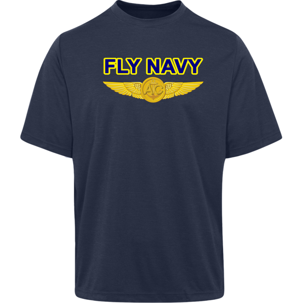 Fly Navy Aircrew Team 365 Heather T-Shirt