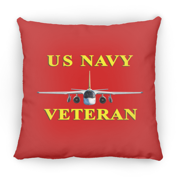 Navy Vet 3 Pillow - Medium Square